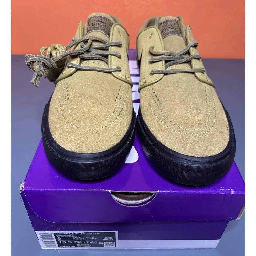 Nike SB Zoom Janoski OG+ Pacific Moss/Black FD6757-301 Mens Size 6